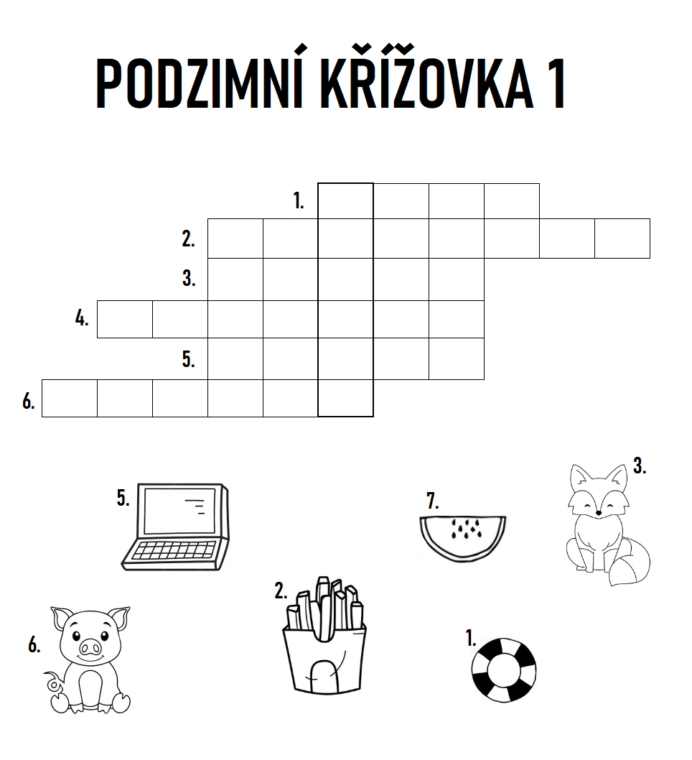 podzimní křížovka