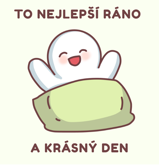 dobré ráno obrázek