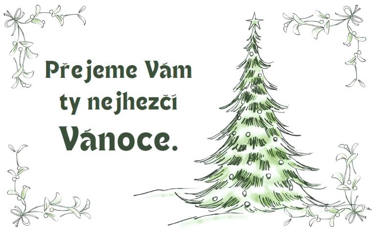 vánoční přání obrázky - minimlaistické