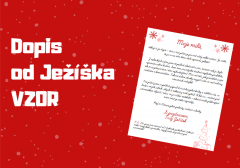 dopis od ježíška vzor