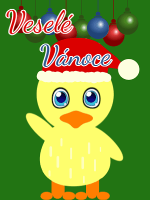 vánoční přání gif