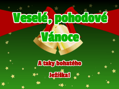 vtipné vánoční přání gif