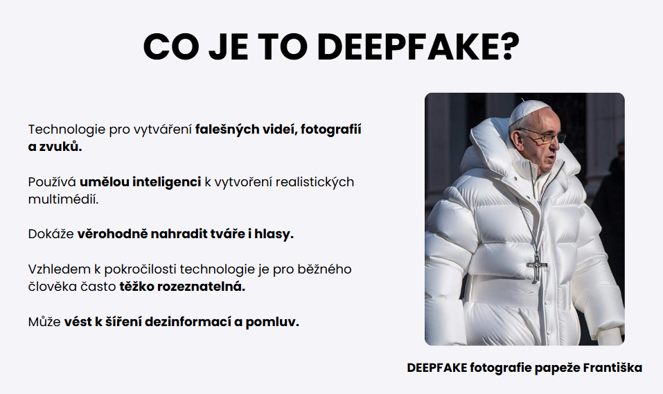 co je to deepfake