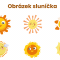 Sluníčko – obrázky k vytisknutí a vystřižení zdarma