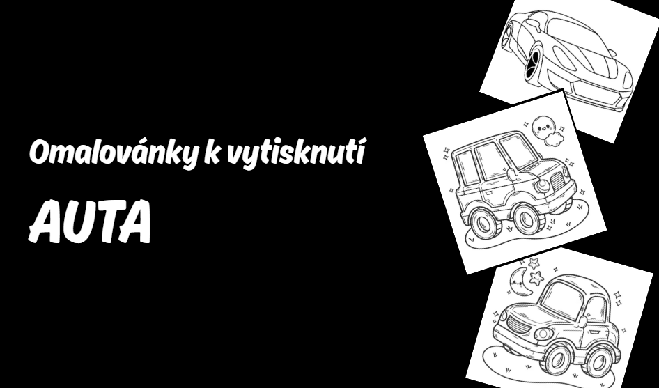 omalovánky k vytisknutí auta