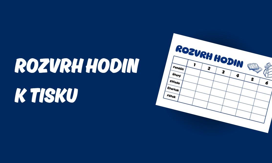 rozvrh hodin