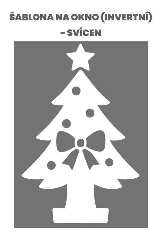 šablona na okno