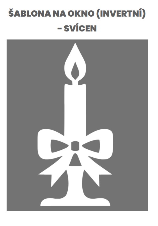 šablona na okno
