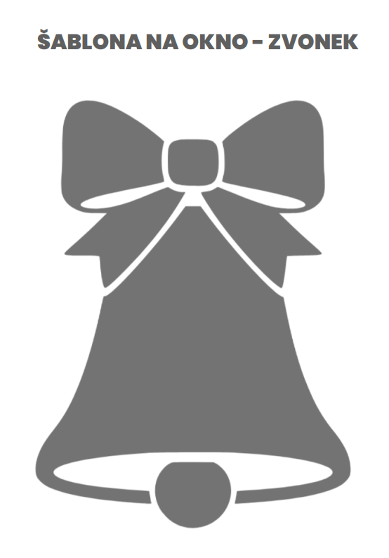 šablona na okno k tisku