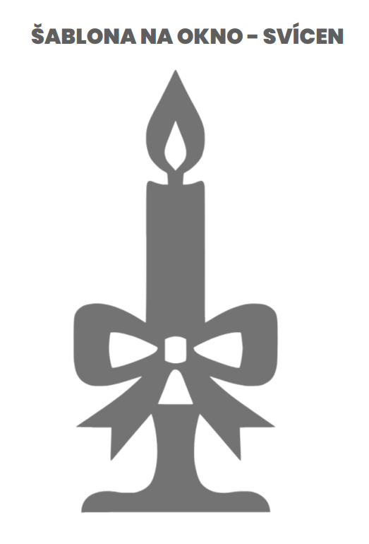 šablona na okno k tisku