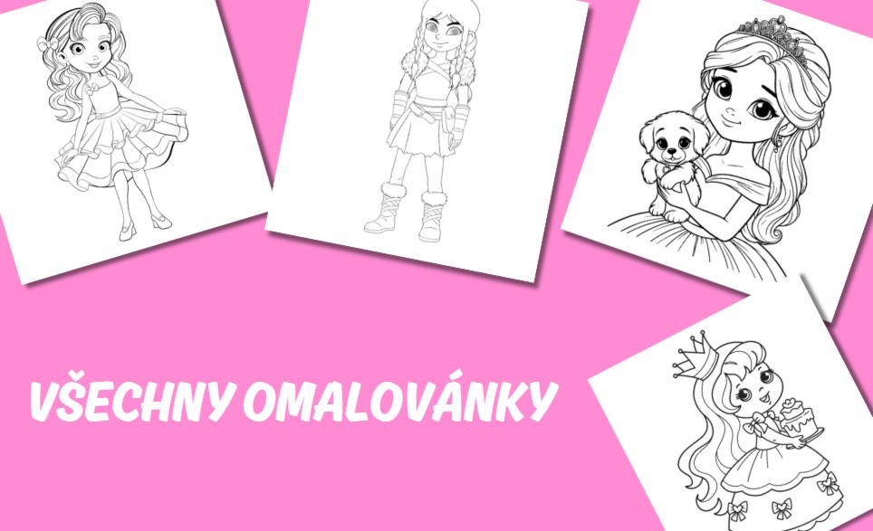 všechny omalovánky