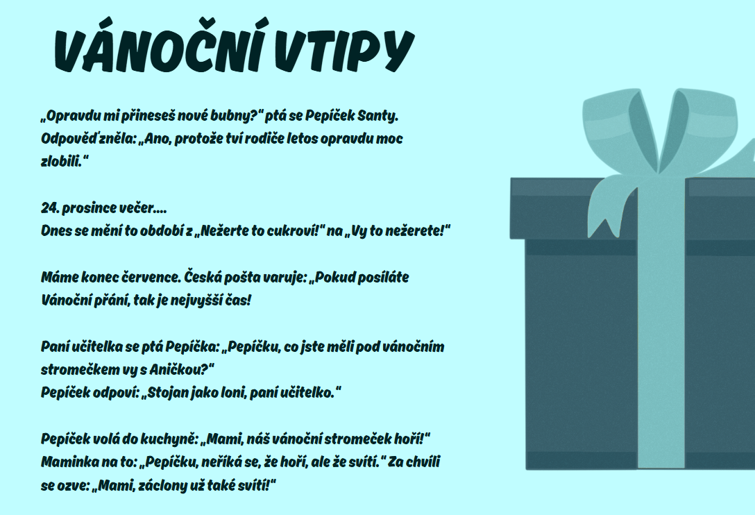 vánoční vtipy
