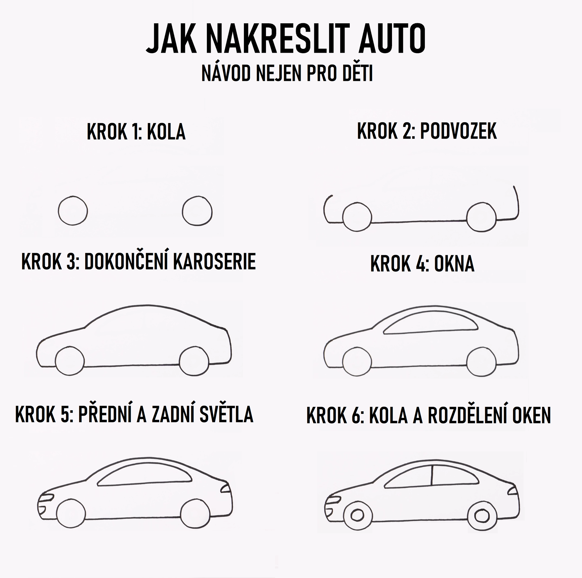 jak nakreslit auto