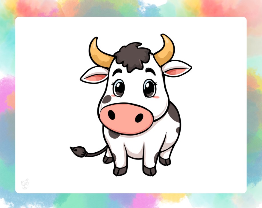 Kráva obrázek