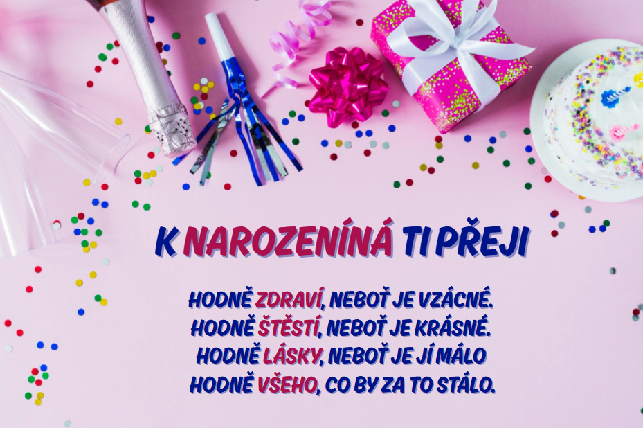 přání k narozeninám pro ženy
