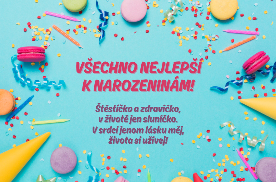 přání k narozeninám