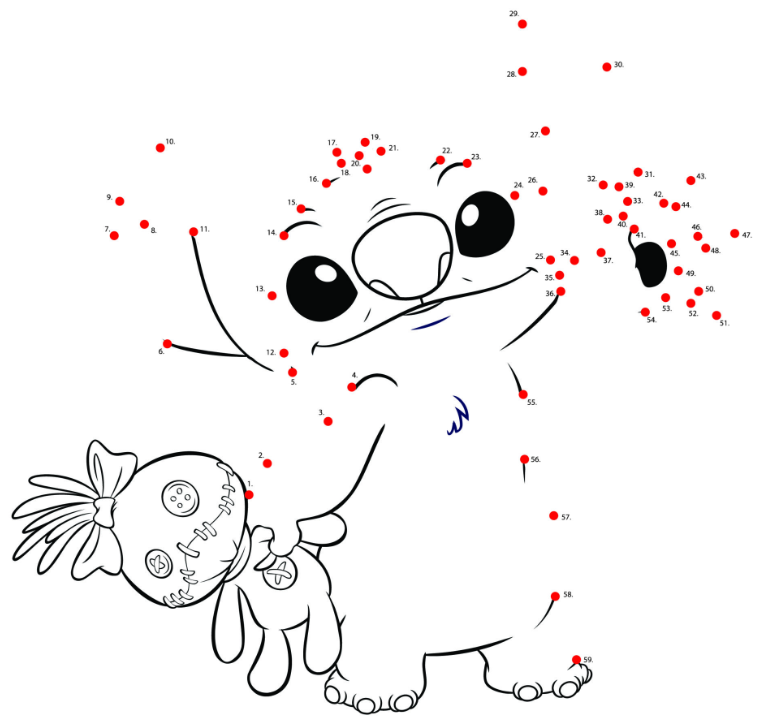omalovánky k vytisknutí stitch