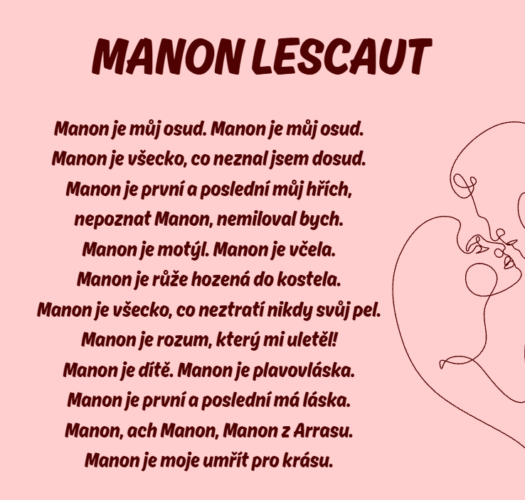 manon lescaut báseň
