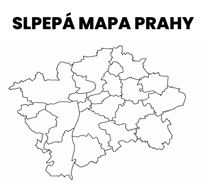 slepá mapa prahy