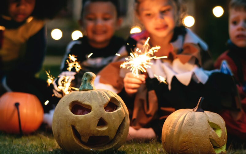 halloween děti